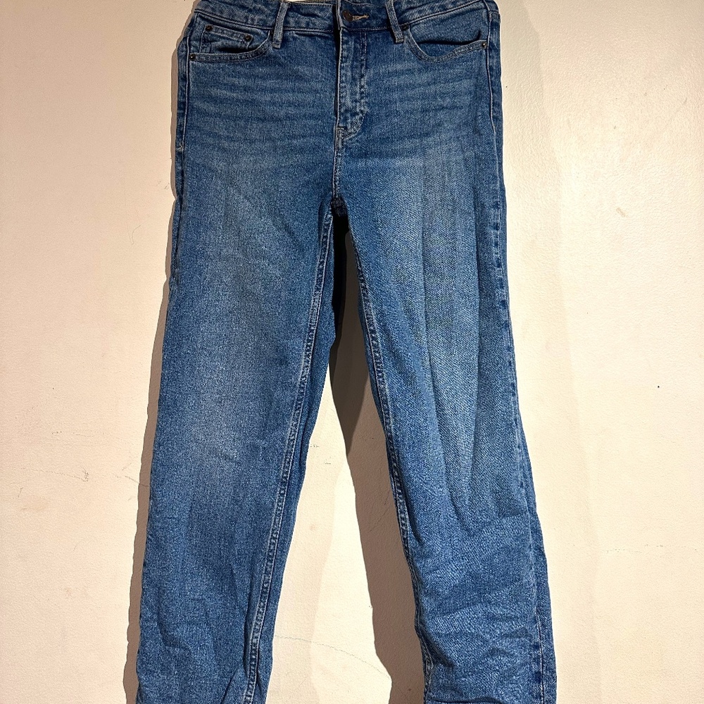 Distressed High Rise Women's Calvin Klein Jeans
